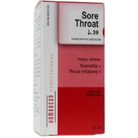 Thumbnail for Homeocan Sore Throat H39 Professional Drops