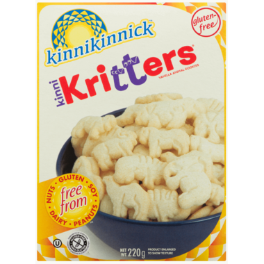 Kinnikinnick KinniKritters Vanilla Animal Cookies