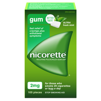 Thumbnail for NICORETTE Gum Ultra Fresh Mint 2mg