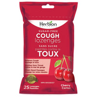 Thumbnail for Herbion Sugar Free Cough Lozenges Cherry