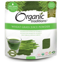 Thumbnail for Organic Traditions Wheat Grass Juice Powder