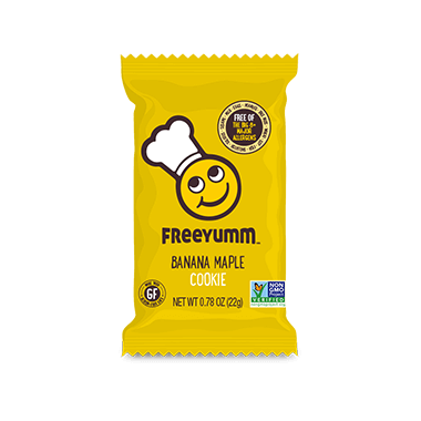 FreeYumm Banana Maple Cookies