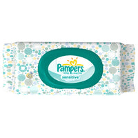 Thumbnail for Pampers Sensitive Wipes Travel Pack
