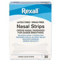 Thumbnail for Rexall Large Clear Nasal Strips