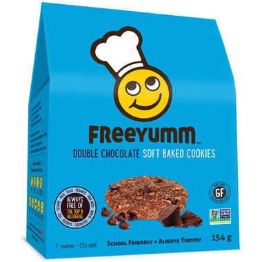 FreeYumm Double Chocolate Cookies