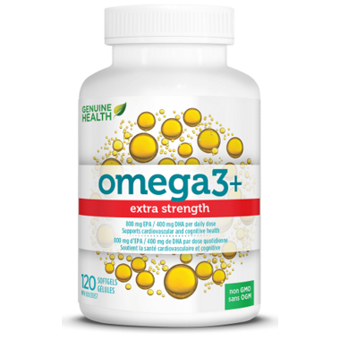 Genuine Health Omega3+ Extra Strength Large Pack