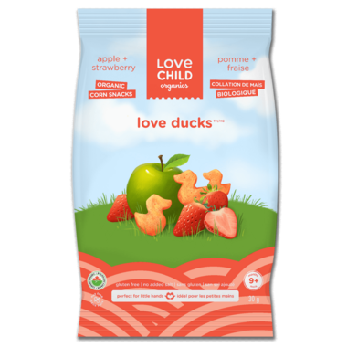 Love Child Organics Love Ducks Apple and Strawberry