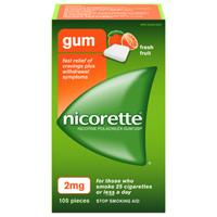 Thumbnail for NICORETTE Gum Fresh Fruit 2mg