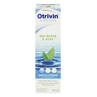 Otrivin Saline Sea Water & Aloe Gentle Stream Nasal Care
