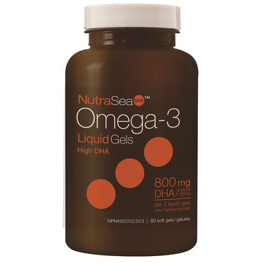 NutraSea DHA 2x Concentrated High DHA Omega-3 Softgels
