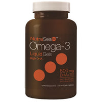 Thumbnail for NutraSea DHA 2x Concentrated High DHA Omega-3 Softgels
