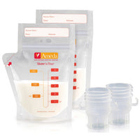 Thumbnail for Ameda Store'N Pour Breast Milk Storage Bags Getting Started Kit