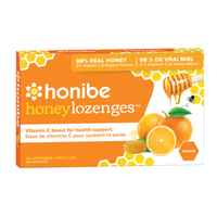 Thumbnail for Honibe Honey Lozenges with Vitamin C & Orange