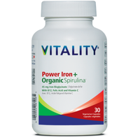 Thumbnail for Vitality Power Iron + Organic Spirulina