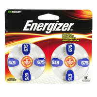Thumbnail for Energizer Hearing Aid 675 Batteries