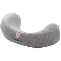 Thumbnail for Ergobaby Natural Curve Nursing Pillow with Handle and Cover Heather Grey